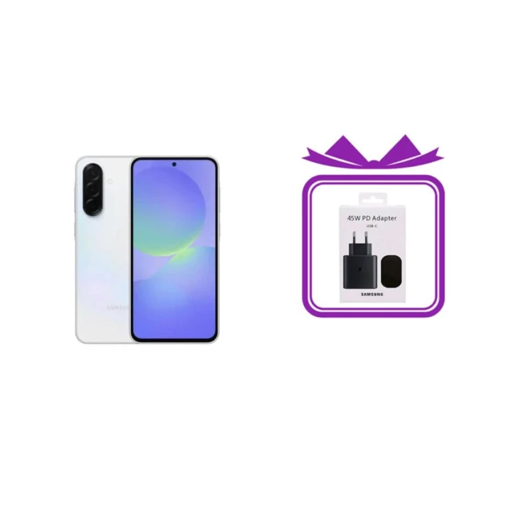 Смартфон Samsung Galaxy A36 8GB/128GB 5G White + Адаптер Samsung 45W в подарок