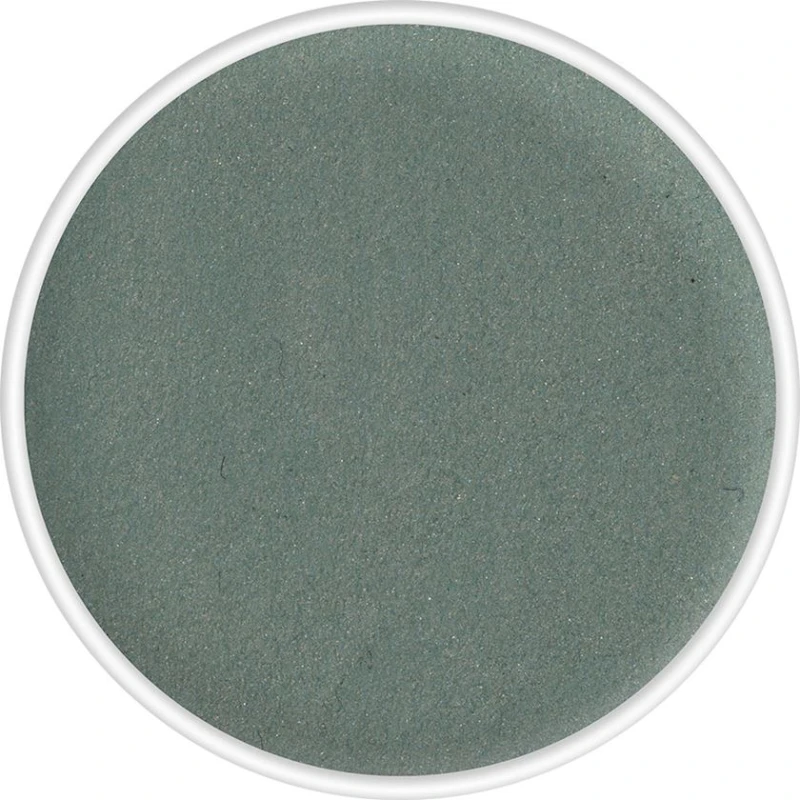 Аквагрим глянцевый прессованный в запасном блоке Kryolan Aquacolor Interferez 01140, оттенок 804G серый, 4 мл