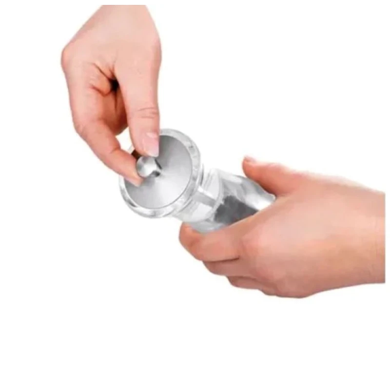 Мельница для перца Tescoma Virgo, пластик/нержавеющая сталь, серебристая/прозрачная, 16х4.5 см Мельница для перца Tescoma Virgo, пластик/нержавеющая сталь, серебристая/прозрачная, 16х4.5 см