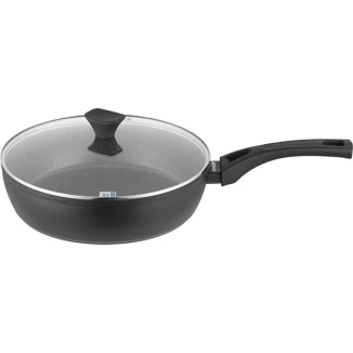 Сковородка Ardesto Gemini Livorno AR1228A, 28 см, черный, алюминий Сковородка Ardesto Gemini Livorno AR1228A, 28 см, черный, алюминий