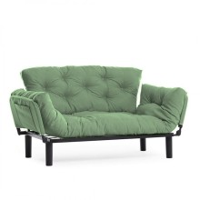 Divan Futon Nitta RS023, 85x70x155 sm, yaşıl