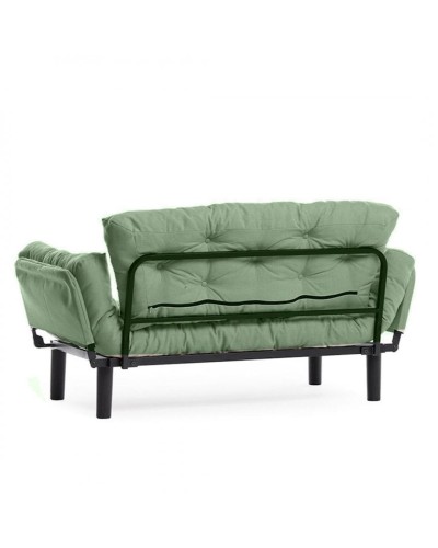 Divan Futon Nitta RS023, 85x70x155 sm, yaşıl