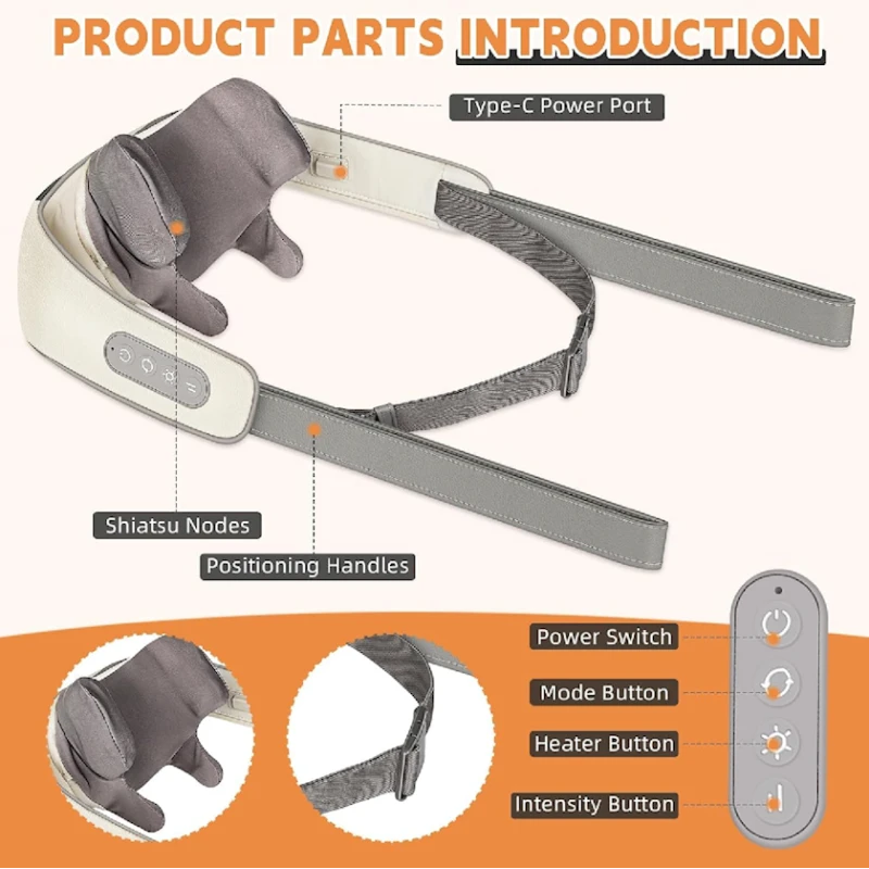 Boyun üçün masajor ‎B0CL52VRGK