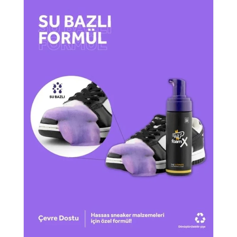 Пена для чистки обуви Crep Protect The Ultimate CP008, 150 мл Пена для чистки обуви Crep Protect The Ultimate CP008, 150 мл