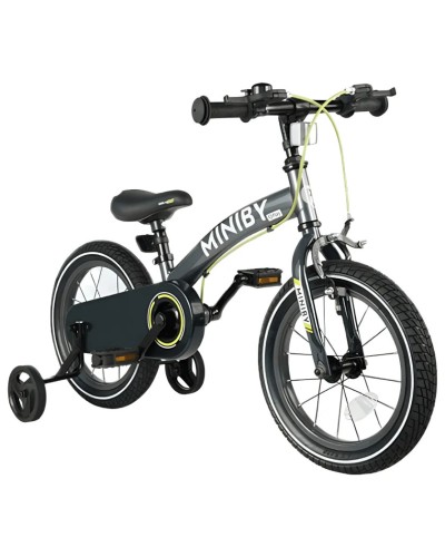 Uşaqlar üçün velosiped Qplay MinBy CB01, boz, 3+ yaş