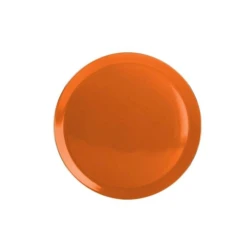 Тарелка Porland Morocco 04AP018849, фарфор, оранжевая, 32 см