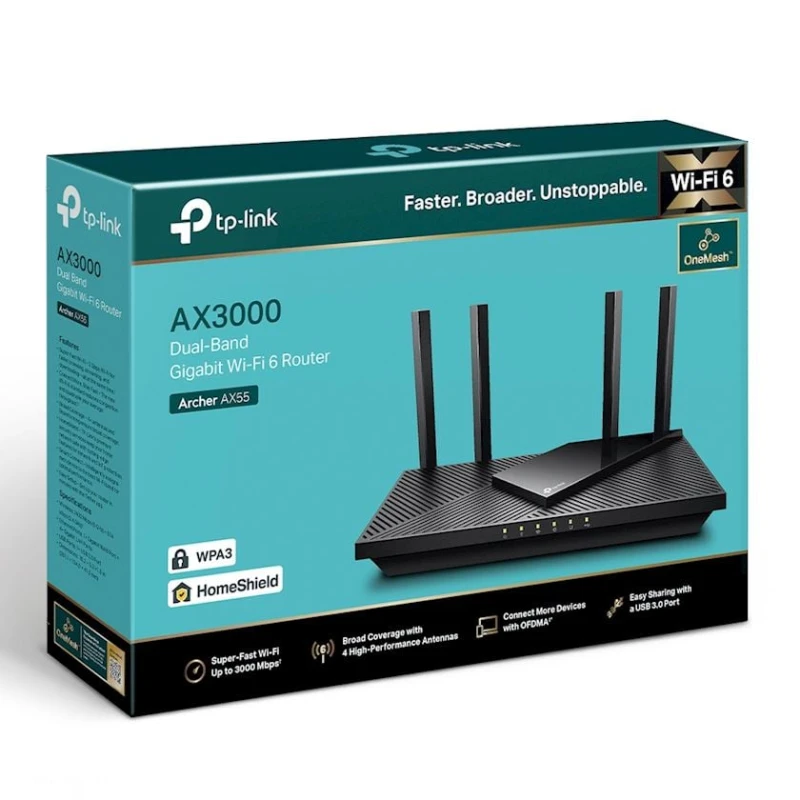 Wi-Fi роутер TP-Link Archer AX55 Wi-Fi роутер TP-Link Archer AX55