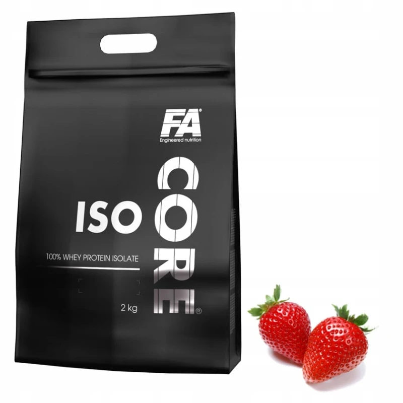 Protein izolyat Fitness Authority Iso Core Çiyələk 2 kq Protein izolyat Fitness Authority Iso Core Çiyələk 2 kq