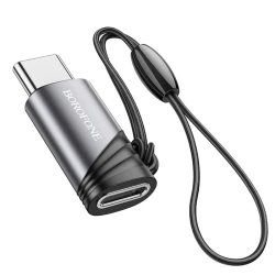 Переходник Borofone BV20 Type-C to Lightning Black