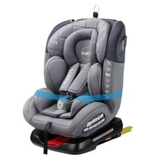 Uşaq avtomobil oturacağı smr746, boz, 0-36 kq, 360° dönmə funksiyası, Isofix sistemi - smr746