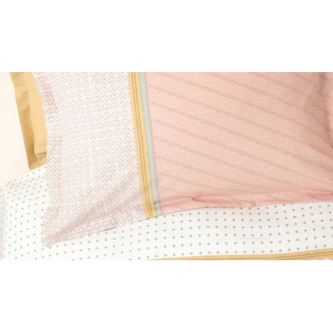 Комплект постельного белья Yataş Macbeth, пике 160x220 см, простыня 100x200x36 см, наволочка 50x70 см, односпальный, хлопок, розовый Комплект постельного белья Yataş Macbeth, пике 160x220 см, простыня 100x200x36 см, наволочка 50x70 см, односпальный, хлопок, розовый