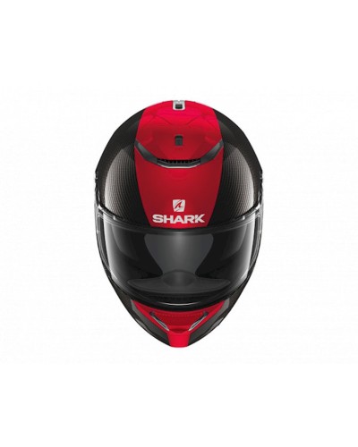Motosiklet dəbilqəsi Shark Helmet Spartan Carb Skin 1.2, karbon/şüşə lif, qara/qırmızı, ölçü M