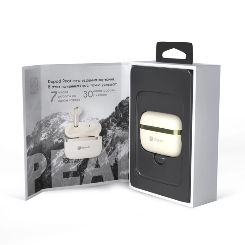 Беспроводные наушники Depod Peak TWS-004 Беспроводные наушники Depod Peak TWS-004