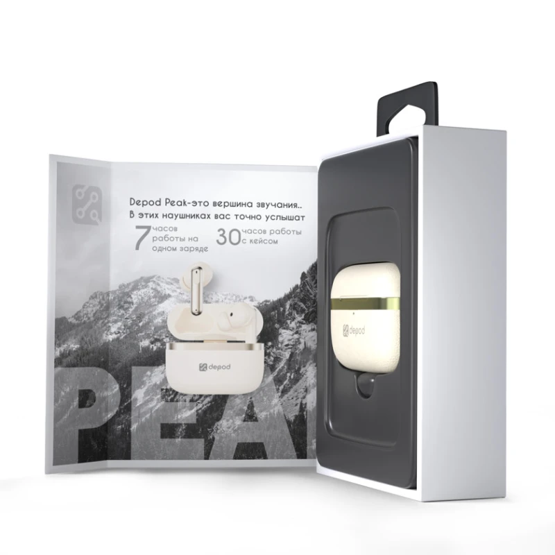 Беспроводные наушники Depod Peak TWS-004 Беспроводные наушники Depod Peak TWS-004