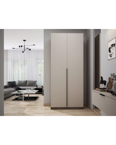 Şkaf Art Mebel Art-80-22, LDSP, krem, 50x80x210 sm
