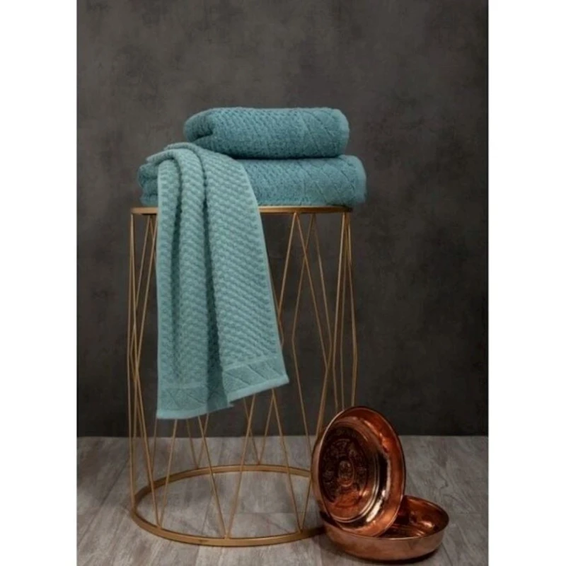 Üz və əllər üçün dəsmal Giltex Diamond, 50x90 sm, pambıq, yaşıl Üz və əllər üçün dəsmal Giltex Diamond, 50x90 sm, pambıq, yaşıl