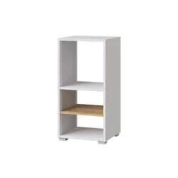 Стеллаж 3563_M3StelKompl2Whzol, 40х35х80 см, белый