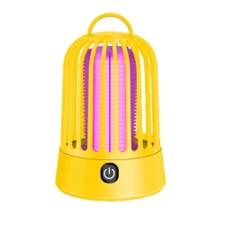 Электрошокер на 360 градусов против комаров, ЖЕЛТЫЙ цвет Электрошокер на 360 градусов против комаров, ЖЕЛТЫЙ цвет
