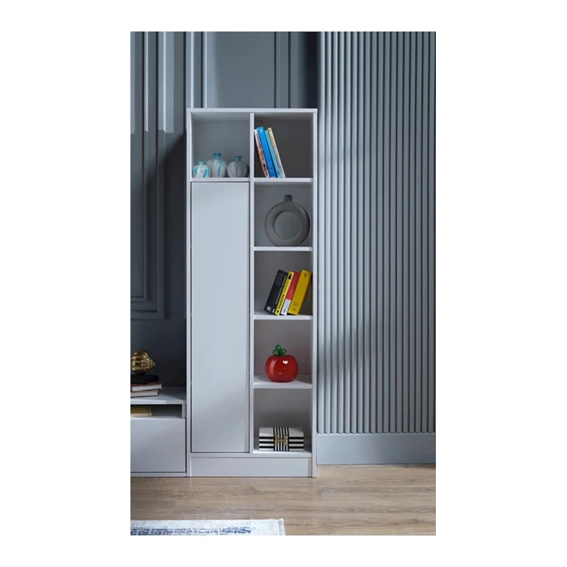 Стеллаж Ev Plus 12115608, ЛДСП, белый, 176x60x28 см Стеллаж Ev Plus 12115608, ЛДСП, белый, 176x60x28 см