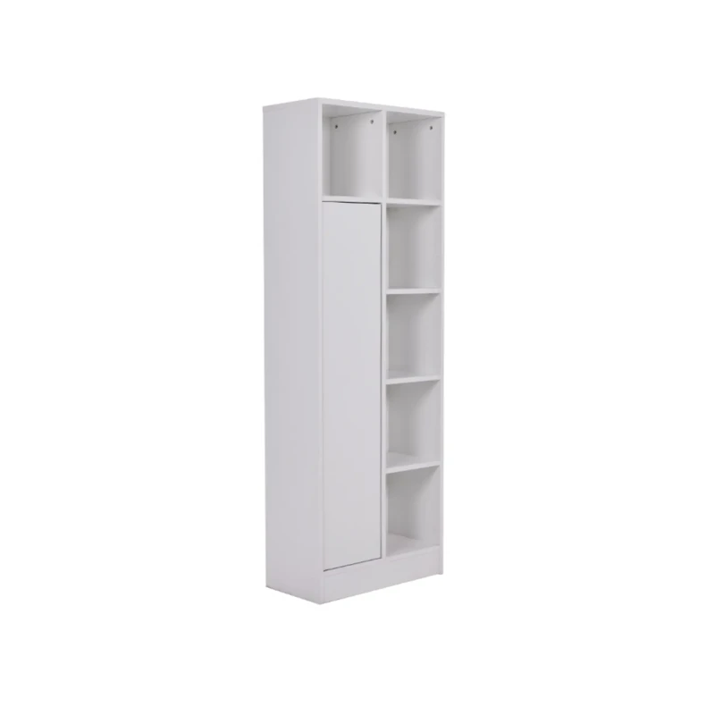 Стеллаж Ev Plus 12115608, ЛДСП, белый, 176x60x28 см Стеллаж Ev Plus 12115608, ЛДСП, белый, 176x60x28 см