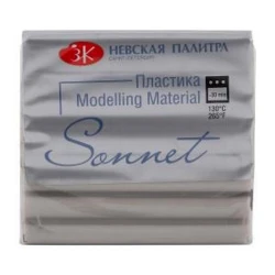Полимерная глина Невская палитра Сонет, светло серый, 56г