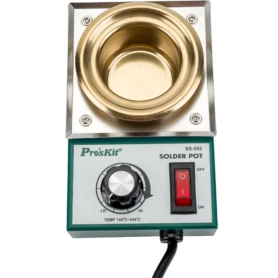 Паяльная ванна Pro'sKit SS-552B, 200 Вт