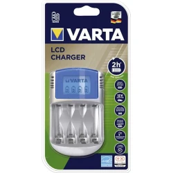 Зарядное устройство для батареек Varta LCD Charger с индикатором