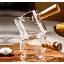 Соусник MH74073, cтекло/бамбук, прозрачный, 100 мл Соусник MH74073, cтекло/бамбук, прозрачный, 100 мл