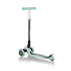 Самокат Globber Primo Foldable Fantasy Lights, детский, от 3 до 6 лет, максимальный вес 50 кг, голубой