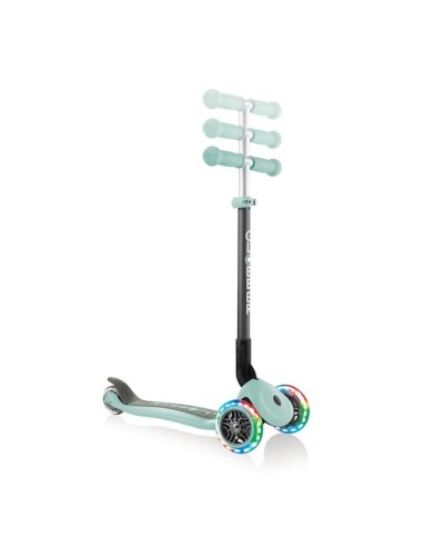 Samokat Globber Primo Foldable Fantasy Lights, uşaq üçün, 3-6 yaş, maksimal çəki 50 kq, mavi