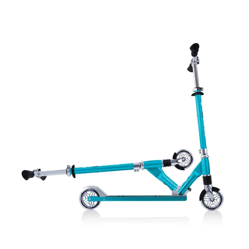 Складной скутер Globber Flow Element Comfort, синий/черный Складной скутер Globber Flow Element Comfort, синий/черный