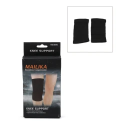 Diz qoruyucusu böyüklər üçün Mailika, parça, qara, One Size