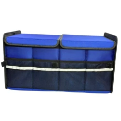 Avtomobil üçün çanta-orqanayzer Avto452, qara/göy, 30x30x50 sm Avtomobil üçün çanta-orqanayzer Avto452, qara/göy, 30x30x50 sm