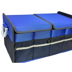 Avtomobil üçün çanta-orqanayzer Avto452, qara/göy, 30x30x50 sm Avtomobil üçün çanta-orqanayzer Avto452, qara/göy, 30x30x50 sm