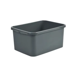 Saxlama üçün qutu Hobby Life düzbucaq, 20 L, 40x30.5x20 sm, plastik, boz