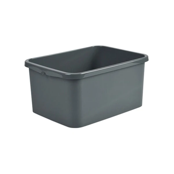 Saxlama üçün qutu Hobby Life düzbucaq, 20 L, 40x30.5x20 sm, plastik, boz Saxlama üçün qutu Hobby Life düzbucaq, 20 L, 40x30.5x20 sm, plastik, boz