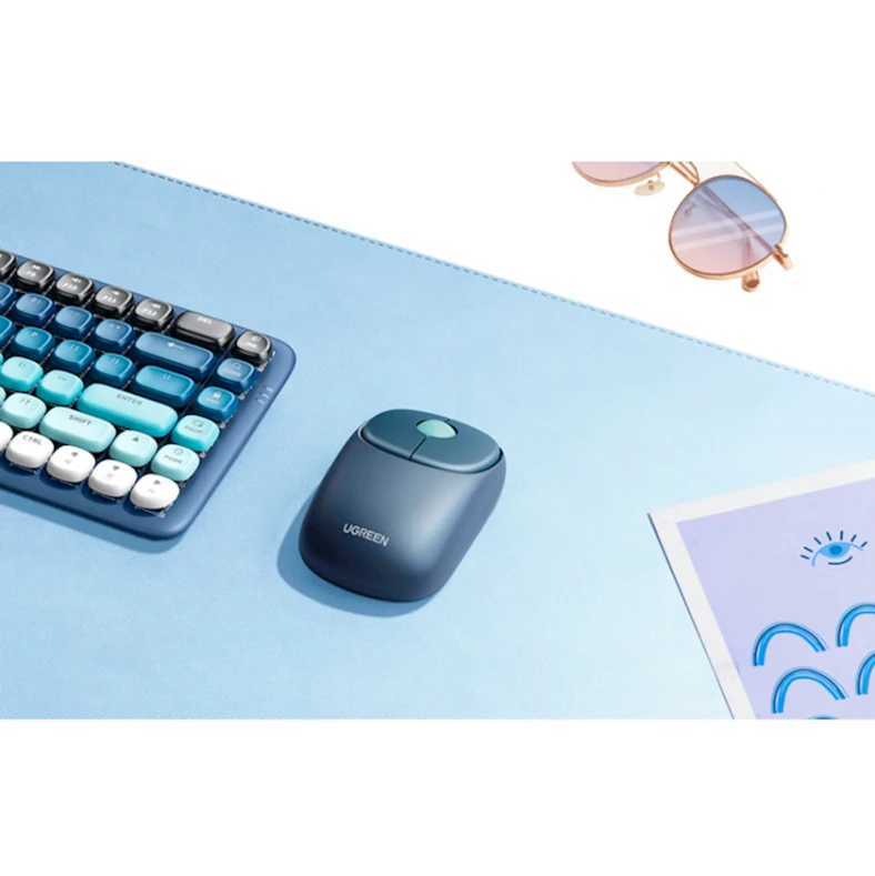 Беспроводная мышь Ugreen Fun+ MU102 Blue Беспроводная мышь Ugreen Fun+ MU102 Blue