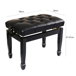 Pufik Oturacaq Pianino üçün qara