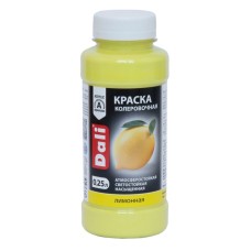 Akril koler boya Dali, limon sarı, 250 ml - 4600505202655