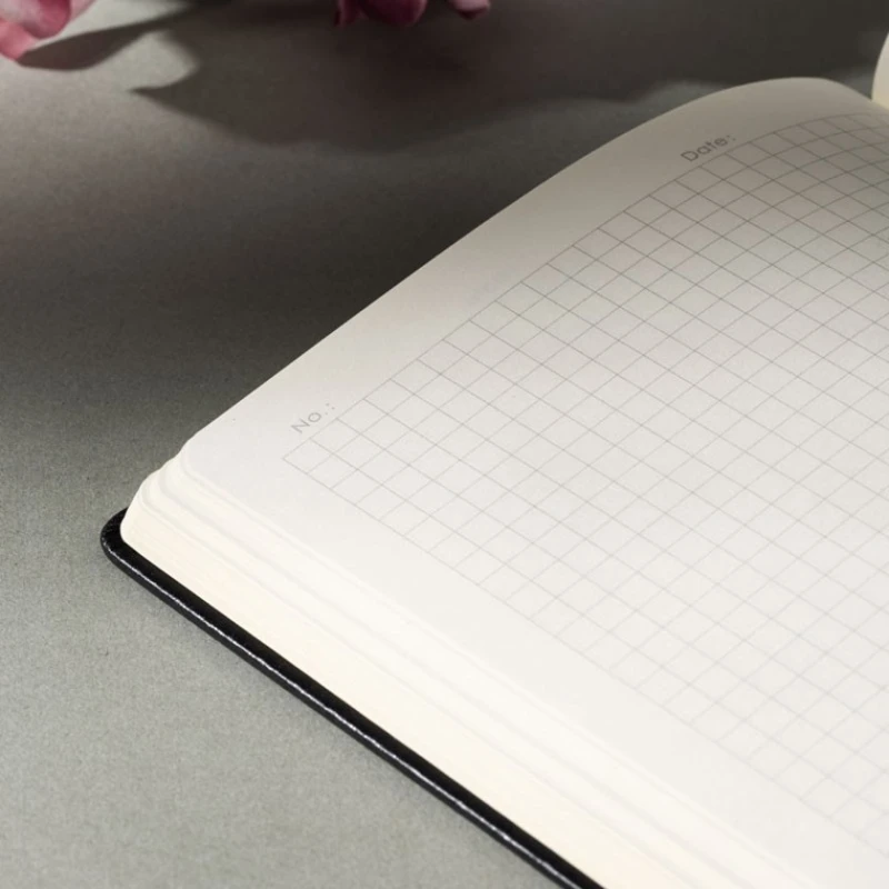 Блокнот Deli N001, А5, 120 листов, черный