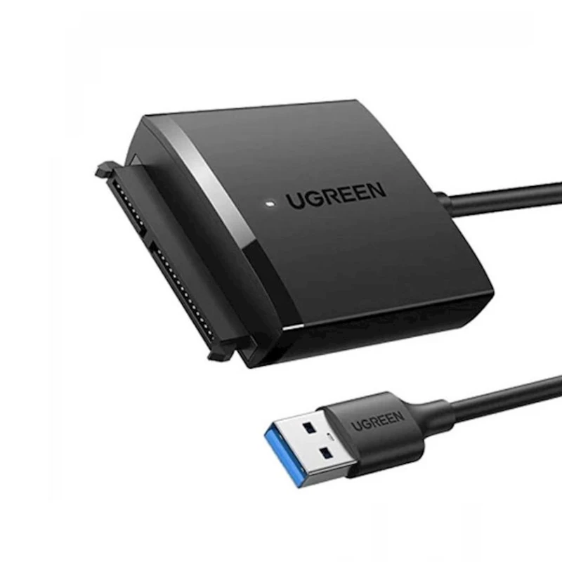 Конвертер Ugreen CM257 USB 3.0 to SATA Converter with DC 5.5mm Power Supply Конвертер Ugreen CM257 USB 3.0 to SATA Converter with DC 5.5mm Power Supply