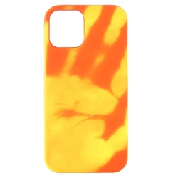 Çexol Heat Thermal Colour Changing Apple iPhone 13/14 üçün Red/Yellow