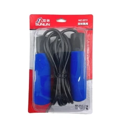 Скакалка Sunlin Jump Rope NO.1211, черный/синий