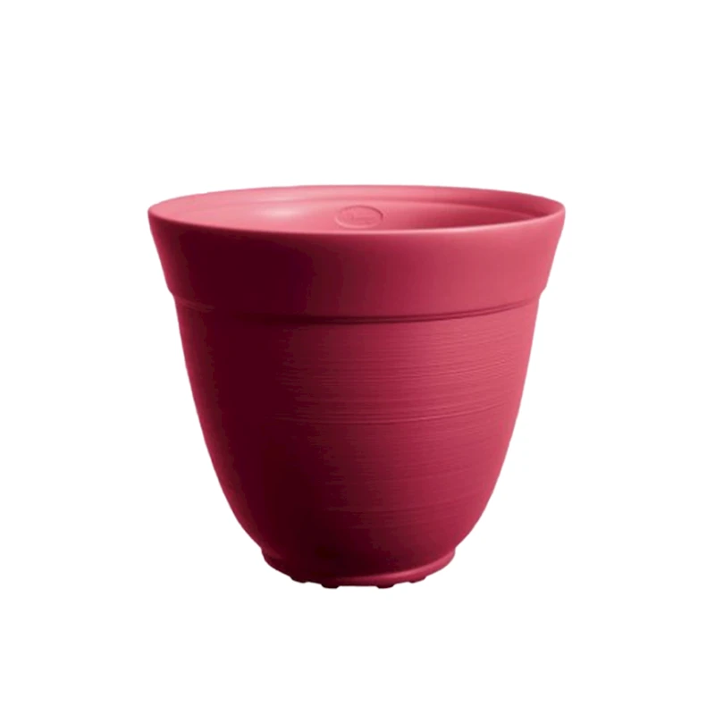 Горшок Di Martino Ticino VTL35R, 29.5x26.5 см, красный