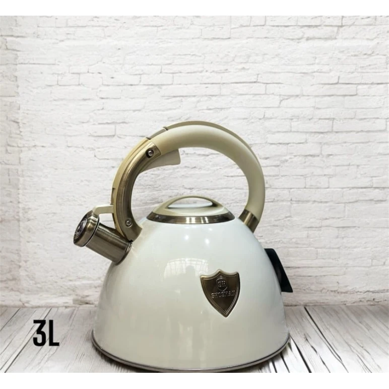 Чайник Vicalina SHA-00006585, нержавеющая сталь, белый, 3 л Чайник Vicalina SHA-00006585, нержавеющая сталь, белый, 3 л