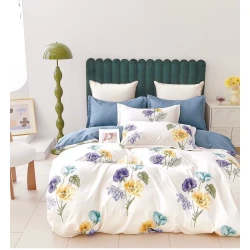 Yataq dəsti MiraNova SF-334, ranfors, rəngbərəng, mələfə 250х250 sm, yorğan üzü 200х230 sm, 2 əd yastıq üzü 50х70 sm