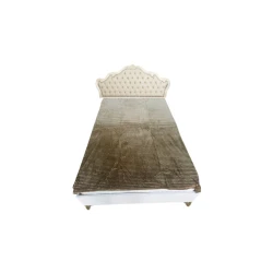 Плед-покрывало RST, 160x200 см, односпальный, зеленый