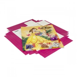 Картина из пайеток Lori Disney Принцесса Белль