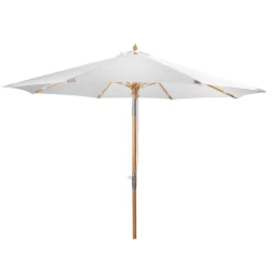 Зонт от солнца JYSK Lemvig 300х260 см, полиэстер, белый Зонт от солнца JYSK Lemvig 300х260 см, полиэстер, белый