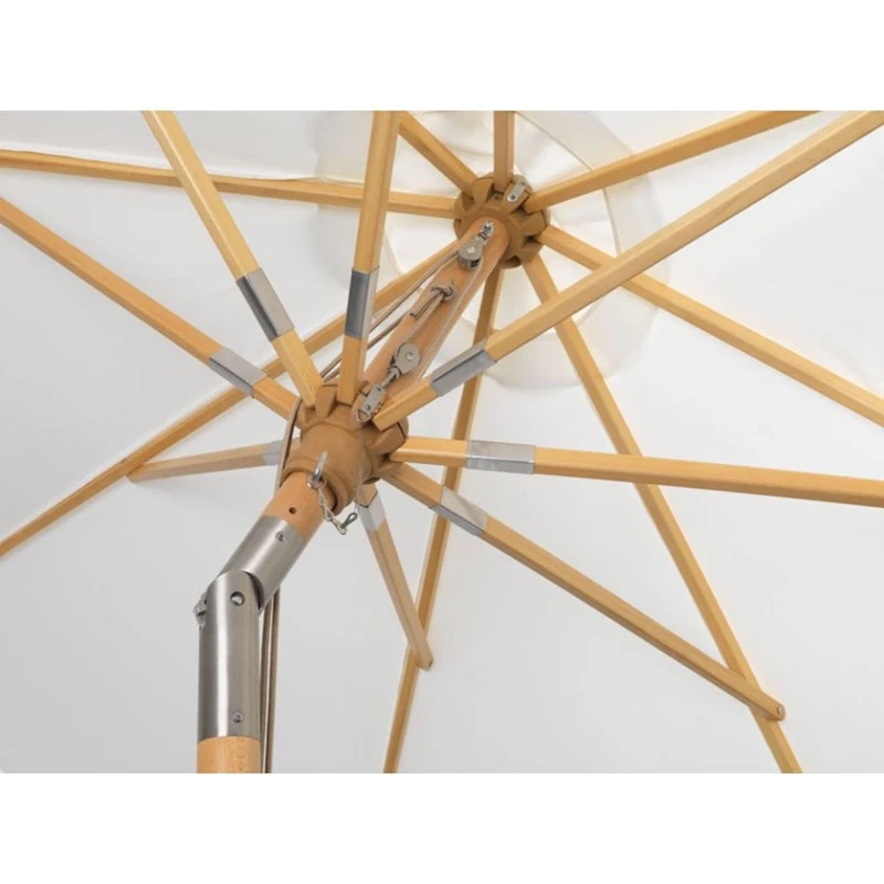 Günəşdən qorunma çətiri JYSK Lemvig 300х260 sm, polyester, ağ Günəşdən qorunma çətiri JYSK Lemvig 300х260 sm, polyester, ağ